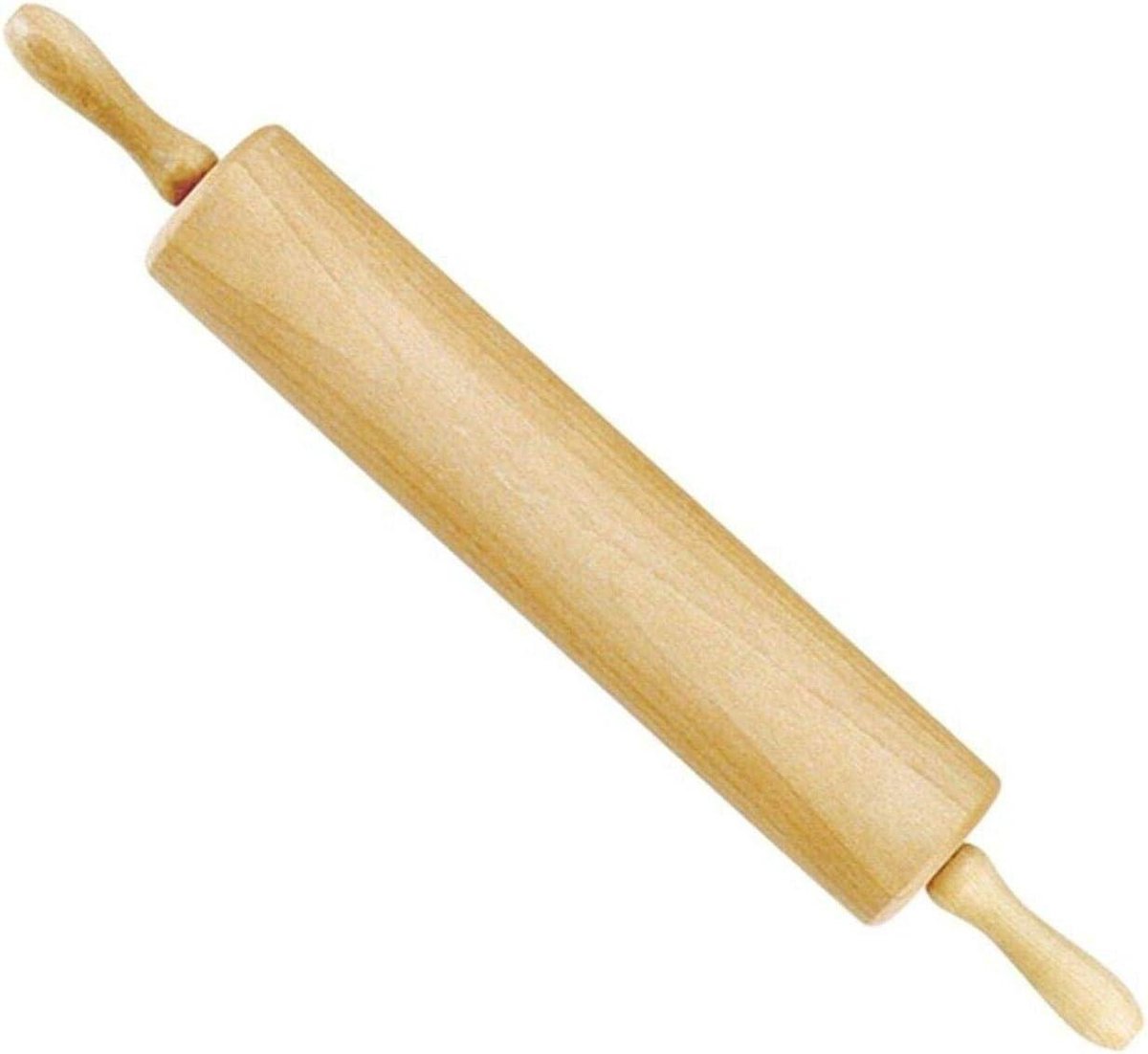 Deegroller - Bakgereedschap - Bakken Thuis - Verstelbaar Hout - 33 cm - Houtkleur