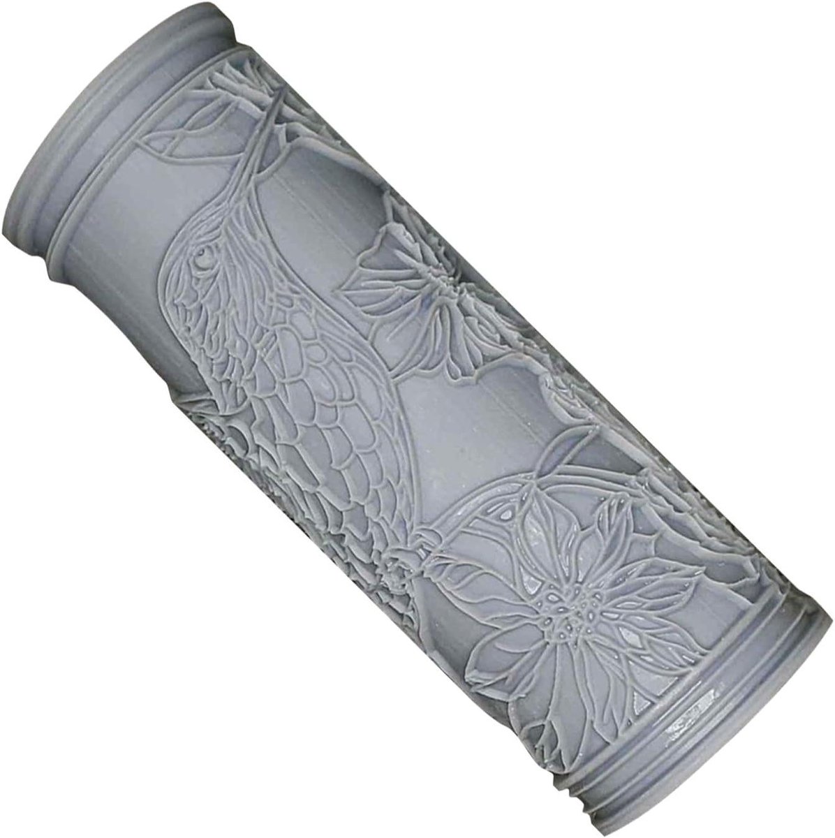 Klei Roller - Textuur Stempel - Keramiek Handwerk - Ergonomisch Ontwerp - 10 cm Lengte - C