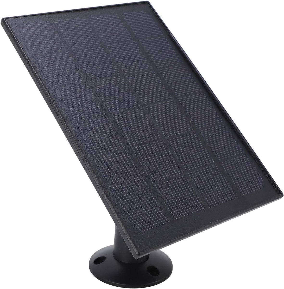 Zonnepaneel Oplader - Solar Charger - Camera Continu Voeden - IP66 Waterdicht - 8W 3 Meter - Zwart