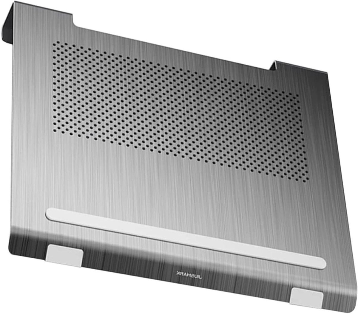 Laptop Koeler - Ventilator Stand - Koel Houden - Verstelbare Hoogte - Tot 17.3 Inch - Grijs