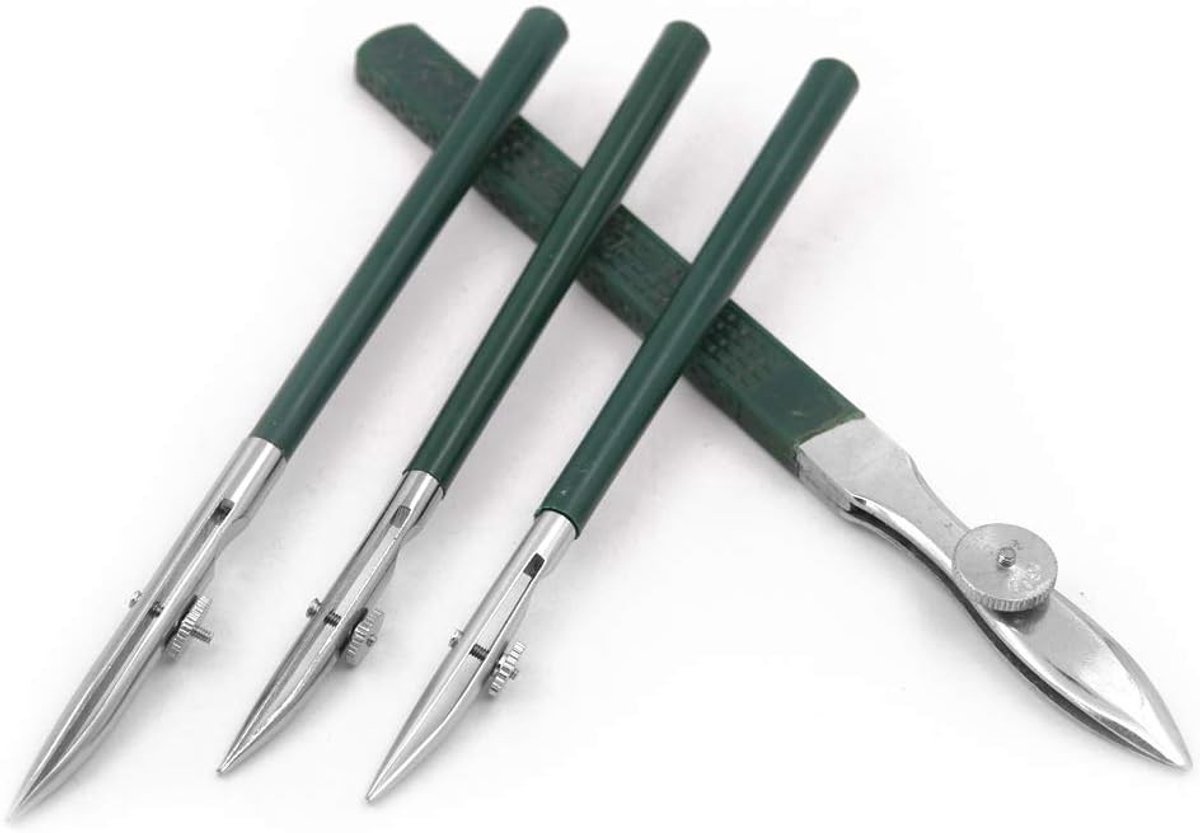 Verstelbare Kunst Controle Pen Set voor Nauwkeurige Lijnen en Maskeren bij Schilderen - 4 Stuks Teken Gereedschap