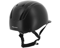 Riding World Veiligheidscap Topy Mat Navy - XS-S 48-52