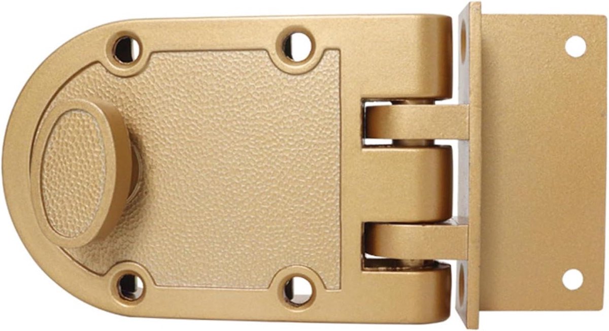 Roestvrij staal Deadbolts - Veiligheidsslot Deur - Huisbeveiliging - Anti sabotage - 32-57mm deurdikte - Zilverkleurig
