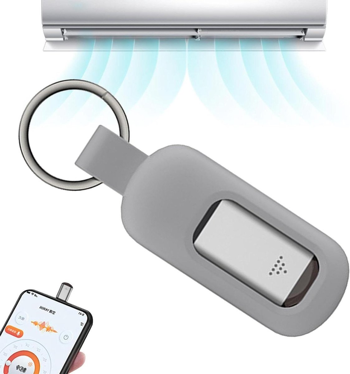 IR Zender - Infrarood Afstandsbediening - Apparaten Bedien - Smartphone Controller - 8-15m Bereik - Wit
