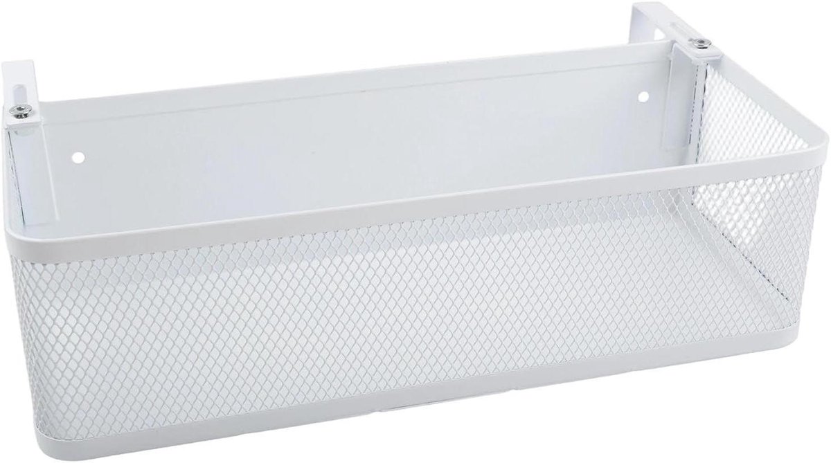 Nachtkast Organizer - Bed Caddy - Ruimte Besparen - Hangend Ontwerp - 35x14x10 cm - Wit