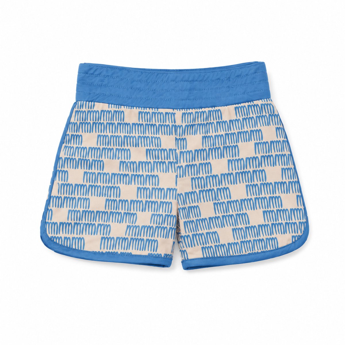 Ducksday zwembroek - UV - manta - blauw - 7-8jaar - 122/128 - valt klein