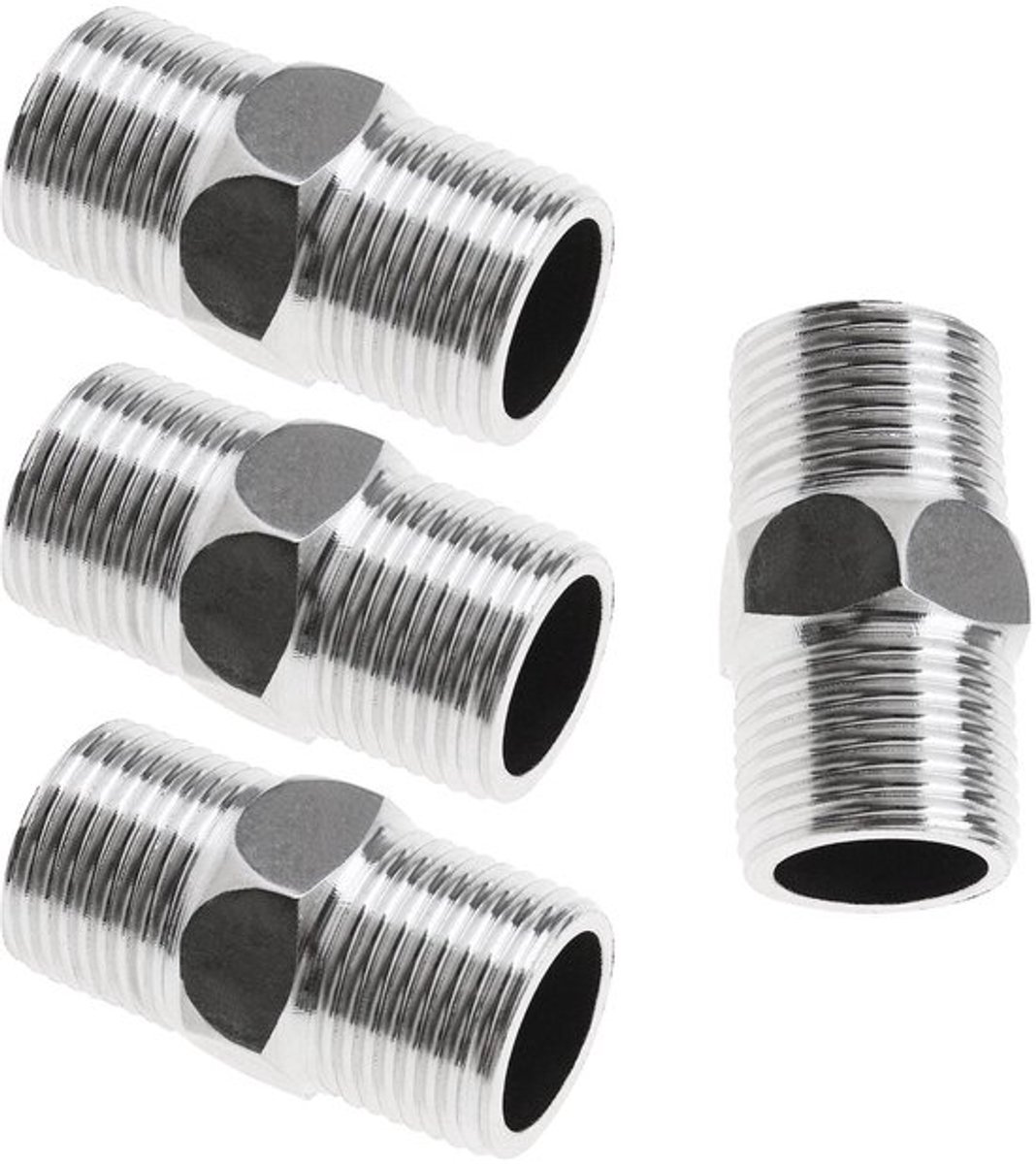 Dailygoody - Pijp Fitting - Roestvrij staal - Duurzaam - 1/2 inch