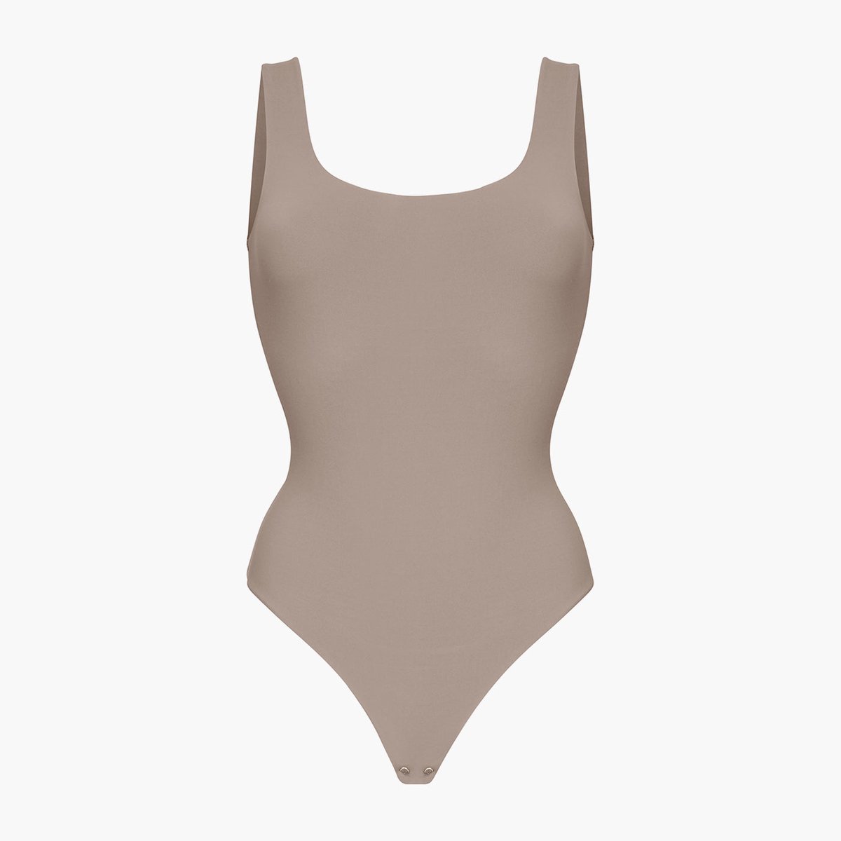 cfab Lage rug - Body-Taupe-XS - Corrigerende Body - Naadlos - corrigerend ondergoed dames