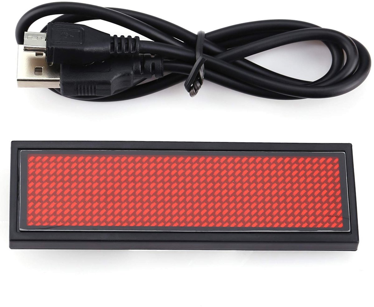 Dailygoods - LED Naambord Display met USB Voeding en Meertalig Display