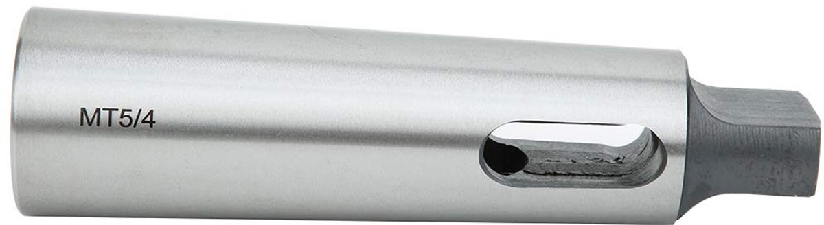 Dailygoods - Morseconusadapter MT5 naar MT4 - Hoge hardheid - Slijtvast - Boorhulsadapter - Geschikt voor draaibankfrezen - Snelstaal