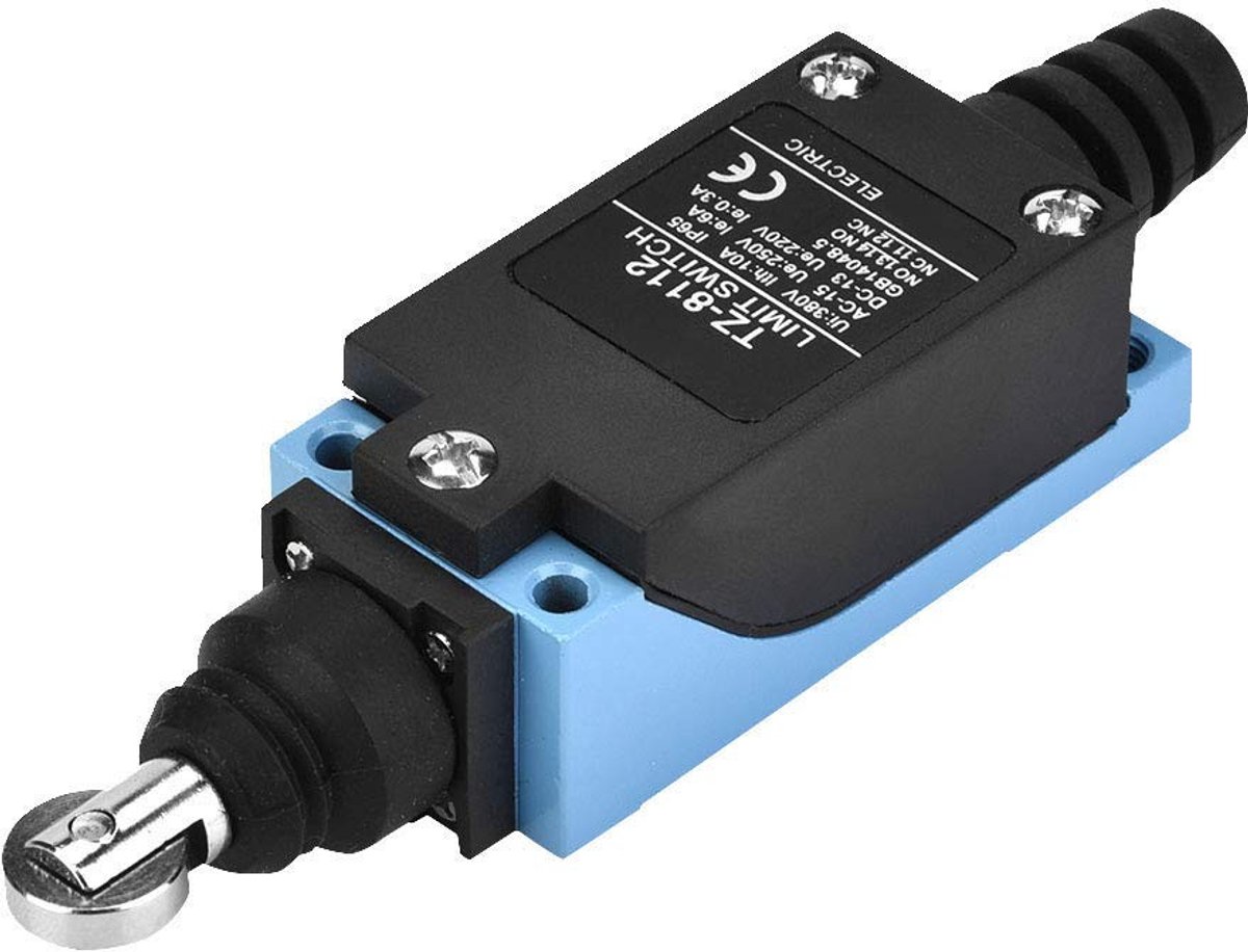 Dailygoods - Limit Switch - Miniatuur - Waterproof - 1NO + 1NC - Duurzaam - Voor elektrische toepassingen - Compact formaat