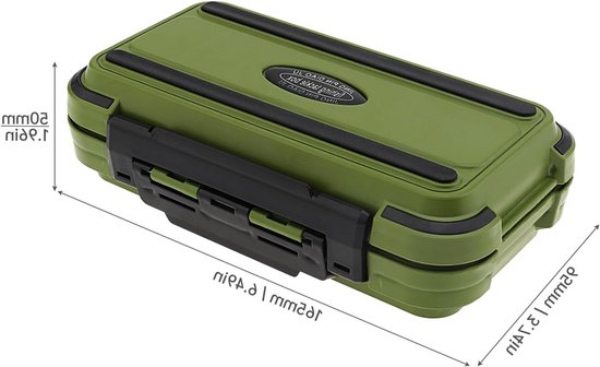 Waterdichte Visgerei Opbergdoos met 24 Compartimenten, Dubbel Laags voor Loodjes en Haken, Ideaal voor Vissen en Accessoires — afbeelding 4