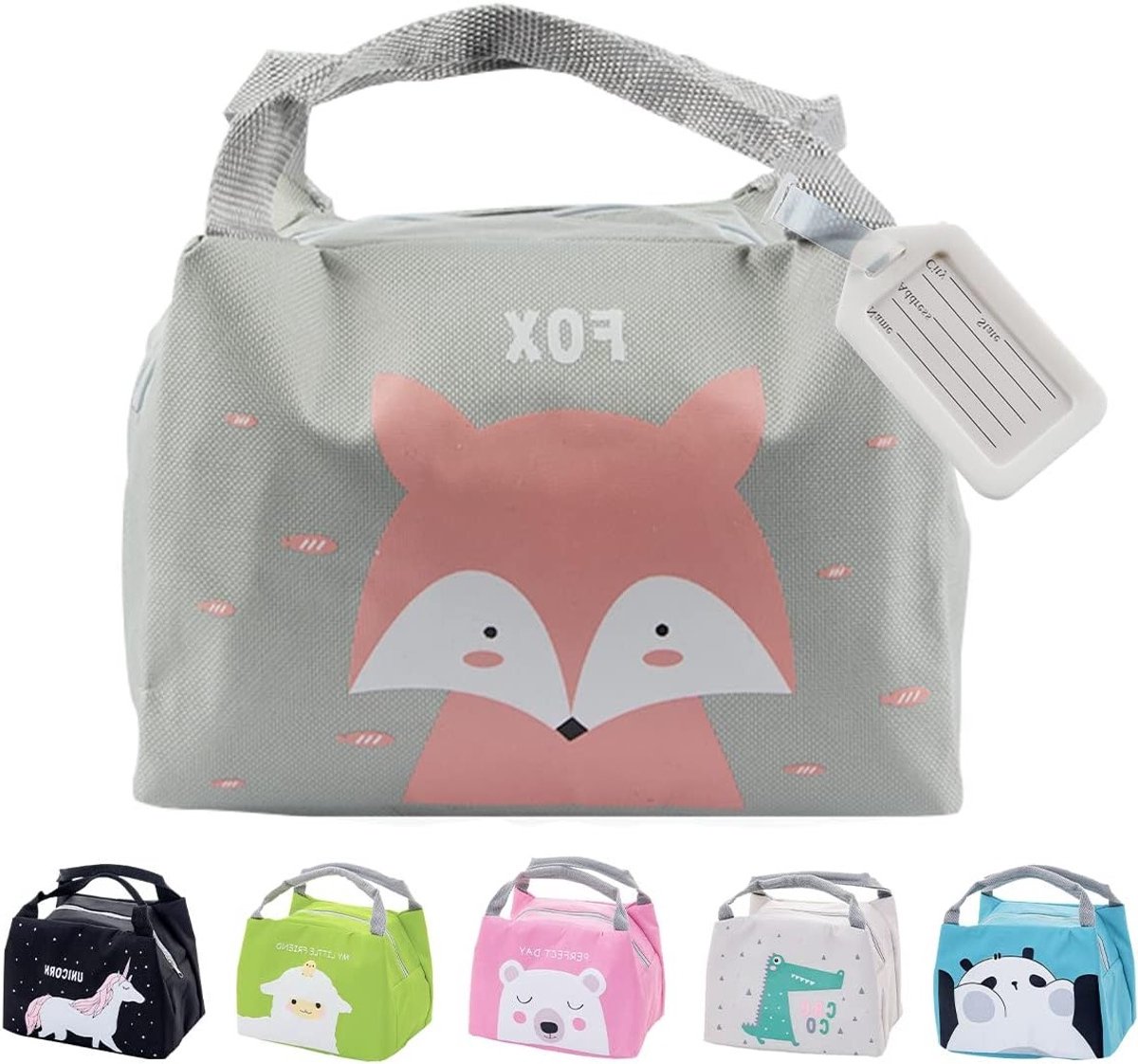 Isotherme Lunchtas voor Meisjes - Waterdichte Vouwbare Koeltas voor School en Picknicks, Ideaal voor Werk en Vrije Tijd