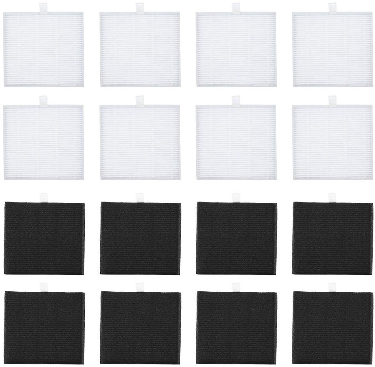 Dailygoods- HEPA Filter Vervanging - Stofzuigerfilter - Robotstofzuiger - Centrale Stofzuiger - Geschikt voor V8S Kit - Hoogwaardige Filtratie