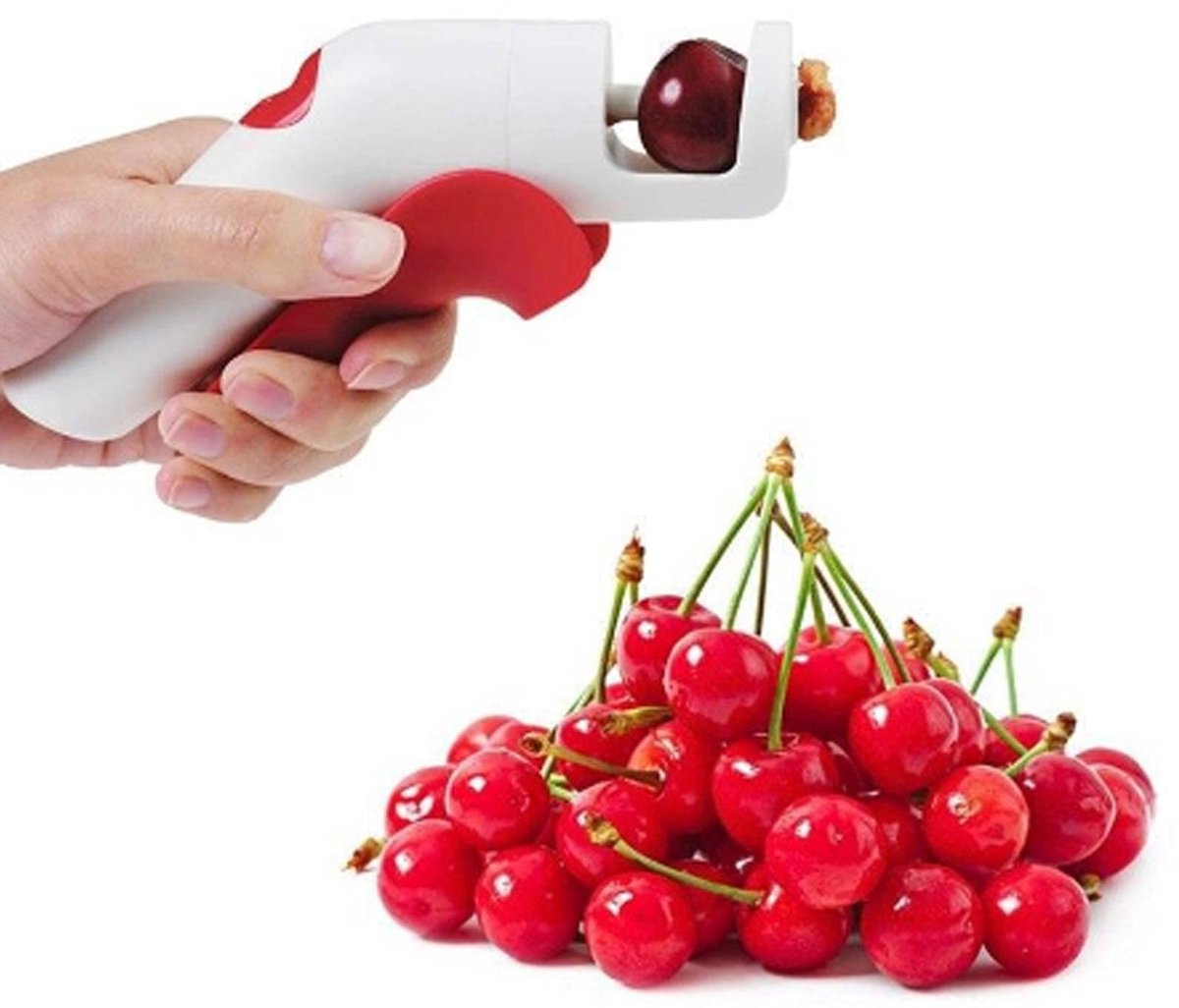 Dailygoods- Kersenontpitter Handheld Multitool - Olijfontpitter - Fruitontpitter - Eenvoudig in gebruik - Efficiënt en snel - Compact ontwerp