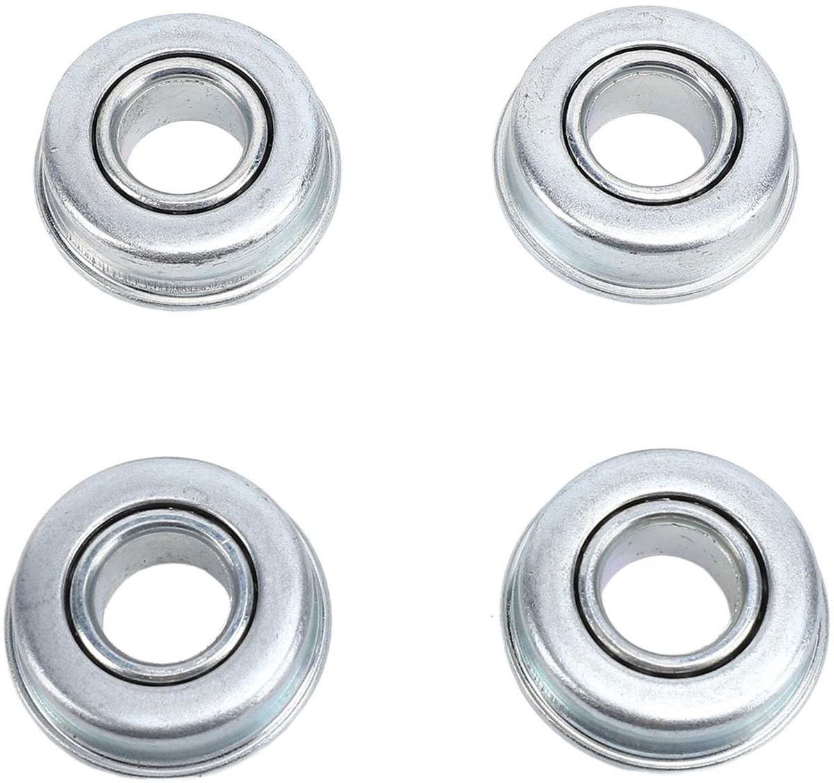Dailygoods- Grasmaaierlagers 4 Stuks - Stalen Lagers - ID 0,5 Inch / OD 1,12 Inch - Hoogwaardig Materiaal - Slijtvast - Eenvoudig te Installeren - Maaierslagers