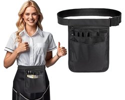 Heuptas voor Verpleegkundigen - Holster kapper - Praktische Heuptassen - Tuingereedschap Heuptas Riem - Tuingereedschap riem - restaurant schort opbergtas - Geschikt voor medisch personeel/medische vrijwilligers/tuinmannen/kappers