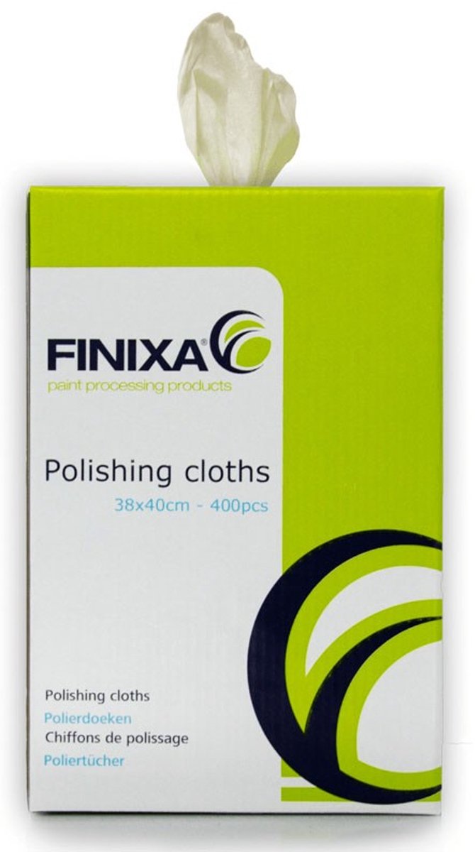 FINIXA Polijstdoeken in dispenserdoos - 400 stuks