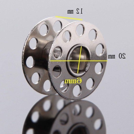 Multi-functionele metalen spoelen met opbergdoos voor standaard naaimachines - Universele naaigaren, naaiprojecten, accessoires — afbeelding 4