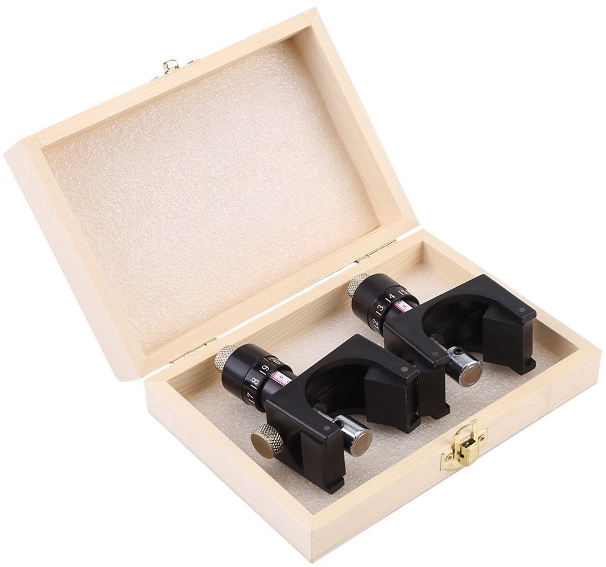 JHUBERS- Schaafmachine Blade Setter - 2 Stuks - Magnetische Instelling Jig - Verstelbare Hoogte - Houtbewerking Tool - Precisie Afstelling - Schaafmachine Instelmal