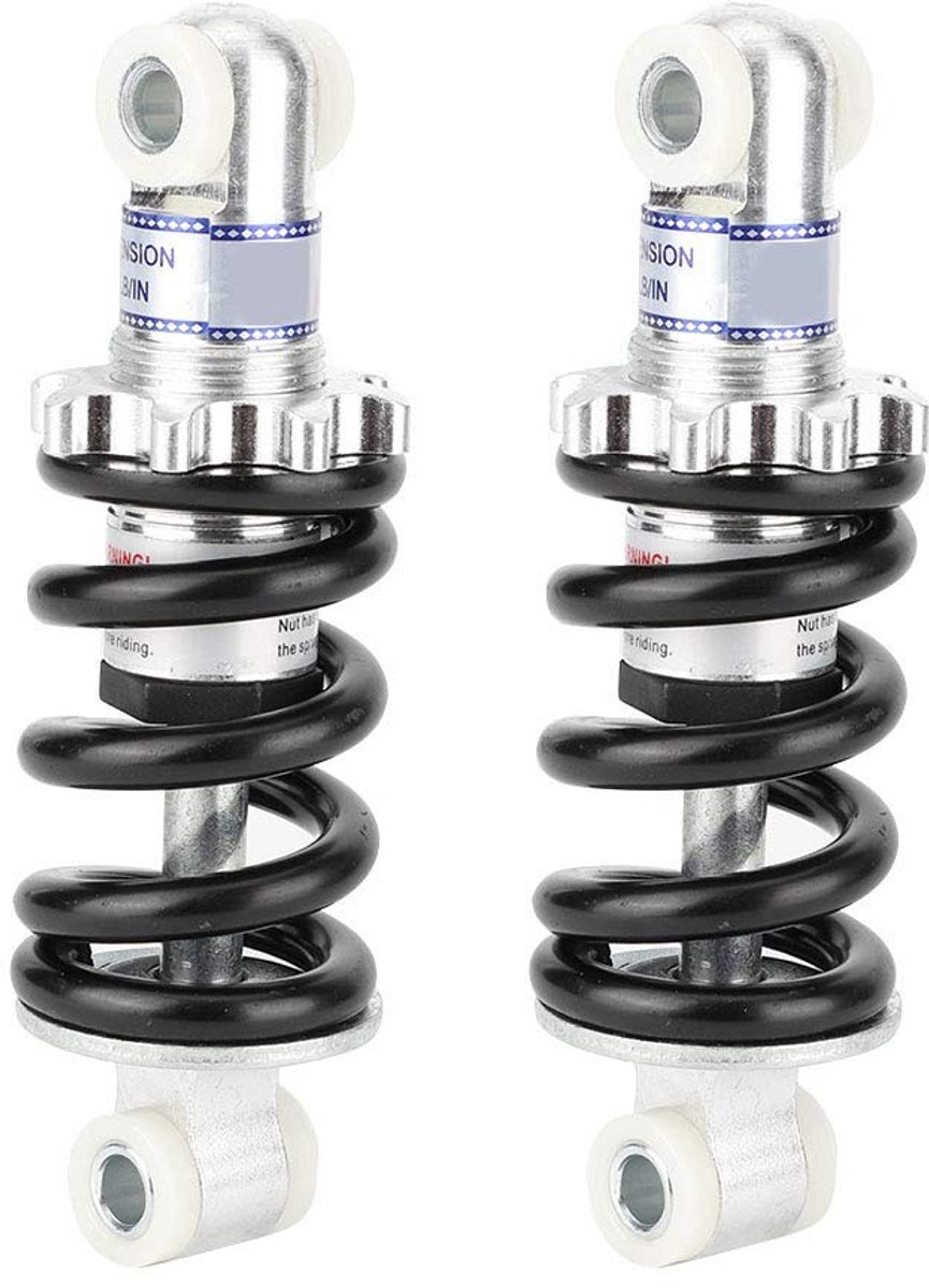 Dailygoods- Schokdemper 125mm - Achter Schokdemper - ATV/Go-Kart/Scooter - Duurzaam Metaal - 1 Paar - Lange Levensduur - Vering