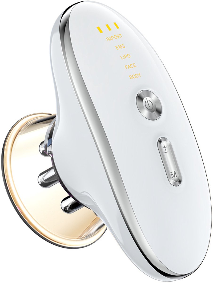 EMS Microcurrent Anti-cellulite massageapparaat | Lichaamsmodelleringstoestel voor benen, buik, taille & armen, apparaat voor gezichtshuidversteviging