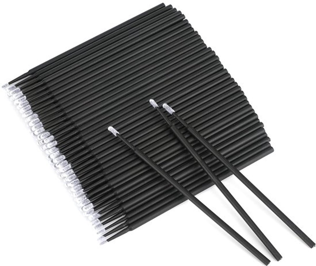 Allecto - Micro-borstels - Wimperverlenging - Wegwerp - Zwart