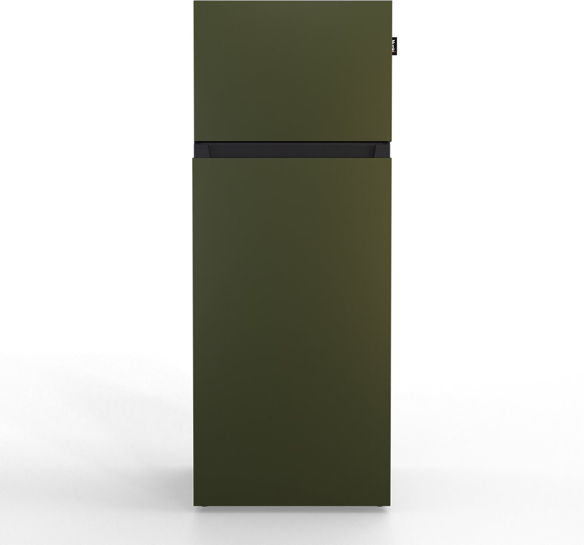 NUNKI MEDIUM-AMIL / Dubbel-Deurs Koelkast, E Klasse, 206l, Military Green, Matte (ALL sides)