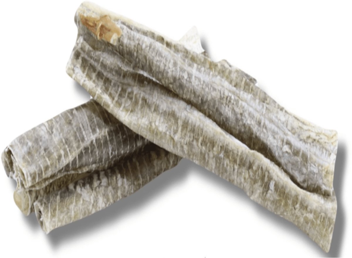 Chikko Quality - Gedroogde Kabeljauwhuid Sticks - 150gr