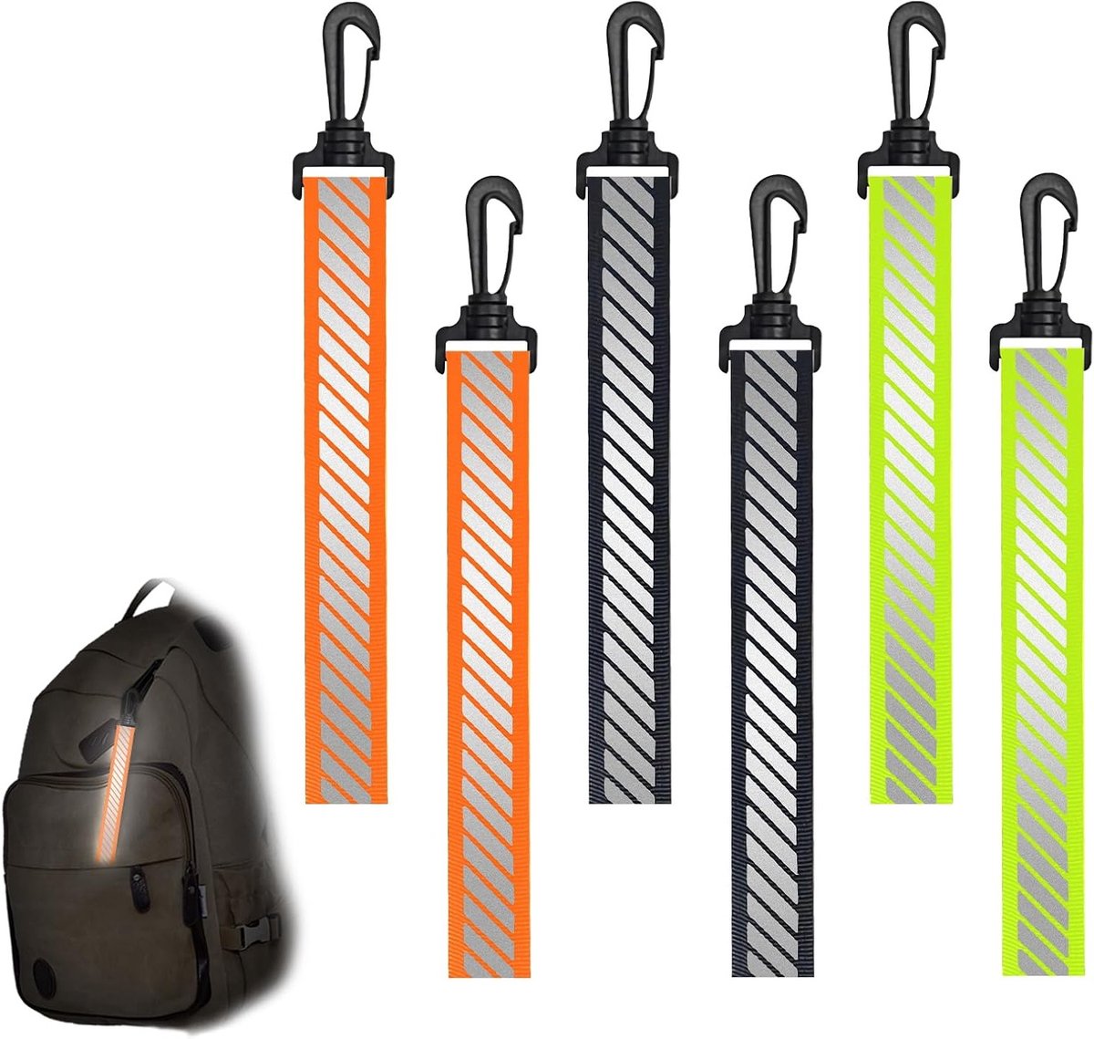 Reflecterende Hanger voor Schooltassen, Rugzakken en Jogging - Veiligheid en Zichtbaarheid voor Kinderen