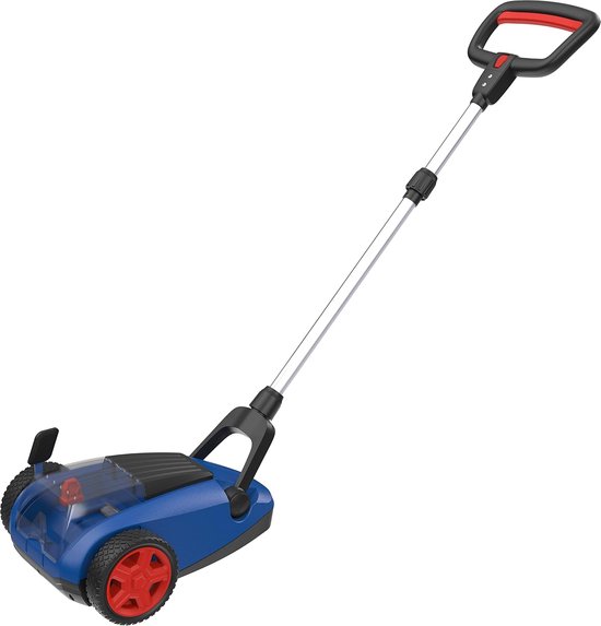 Accu Grasmaaier - Handmaaier - Kleine tuinen - Borstelloze motor - 21 cm snijbreedte - Blauw zwart — afbeelding 3