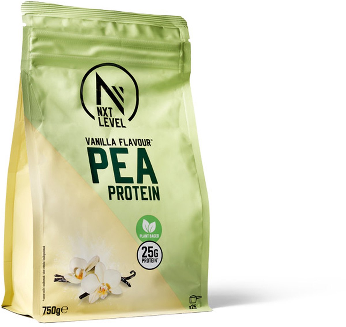 NXT Level® Whey Protein Powder - Eiwitpoeder met BCAA - Proteïne Poeder - Eiwitten - Eiwit Poeder - 25 Eiwitshakes - Peach Vanille 750g