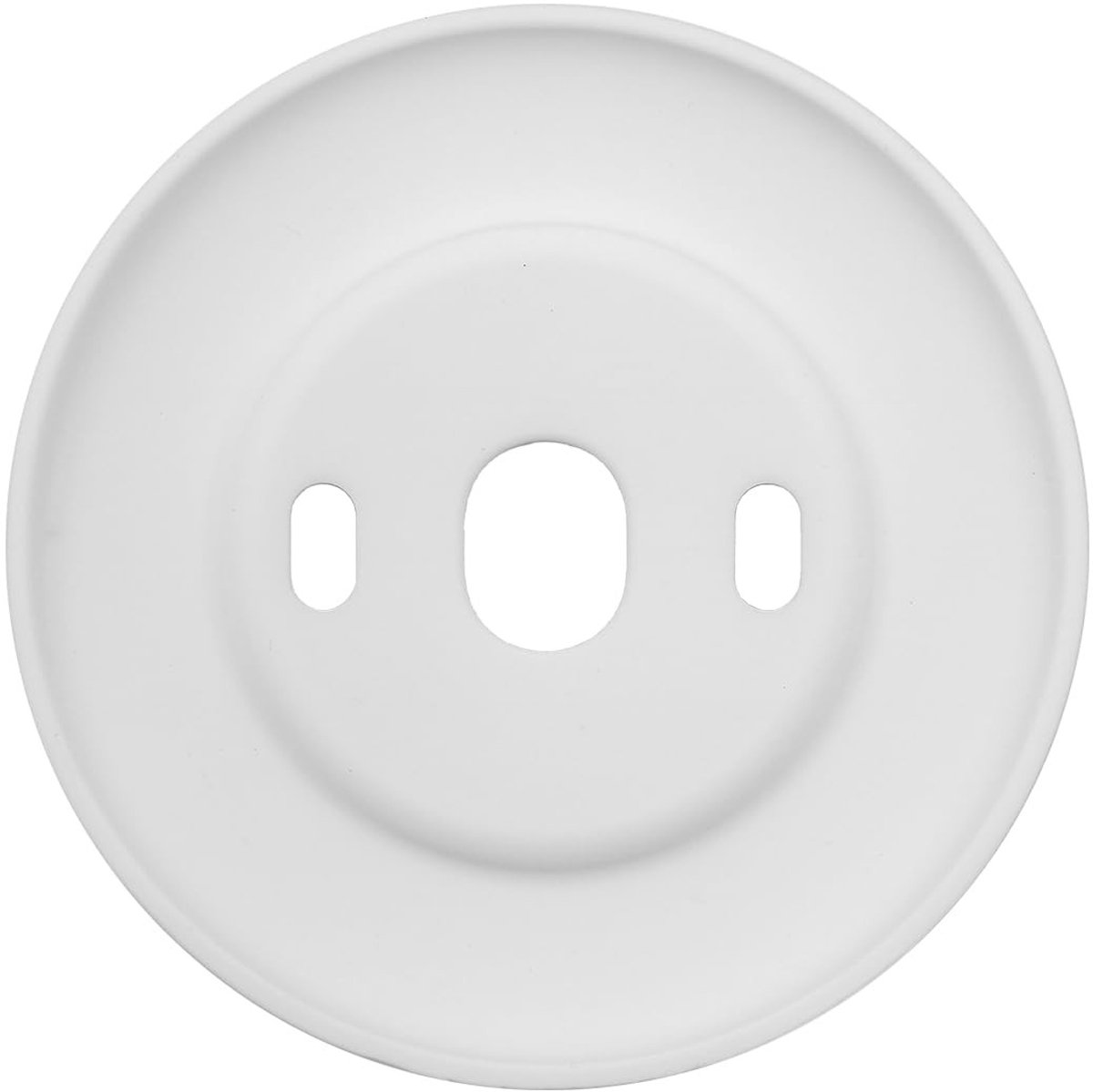 Dailygoods- Thermostaat Beschermhoes - Compatibel met Google Nest Thermostaat 1st/2nd/3rd Generatie - Wit - Siliconen - Diameter 125 mm - Eenvoudig en Elegant Design - Thermostaathoes – foto 3