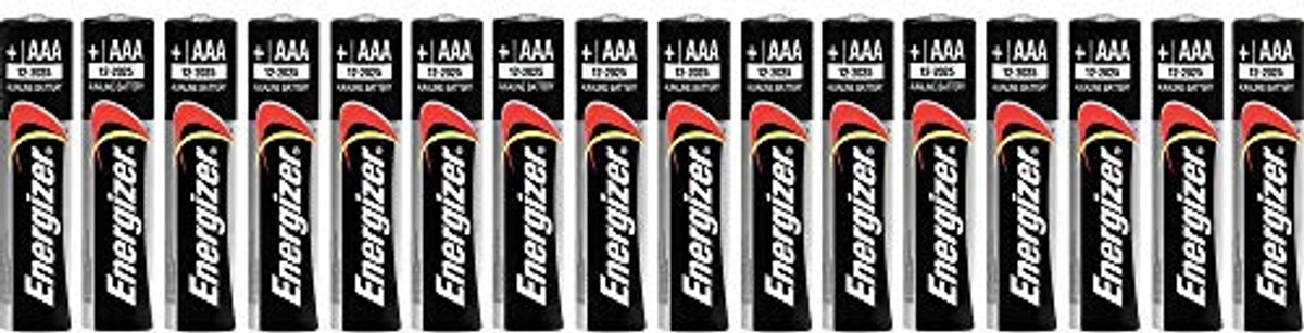 AAA Batterijen - Kleine Batterijen - Dagelijkse Apparaten - Lange Houdbaarheid - 16 Stuks - Zilver