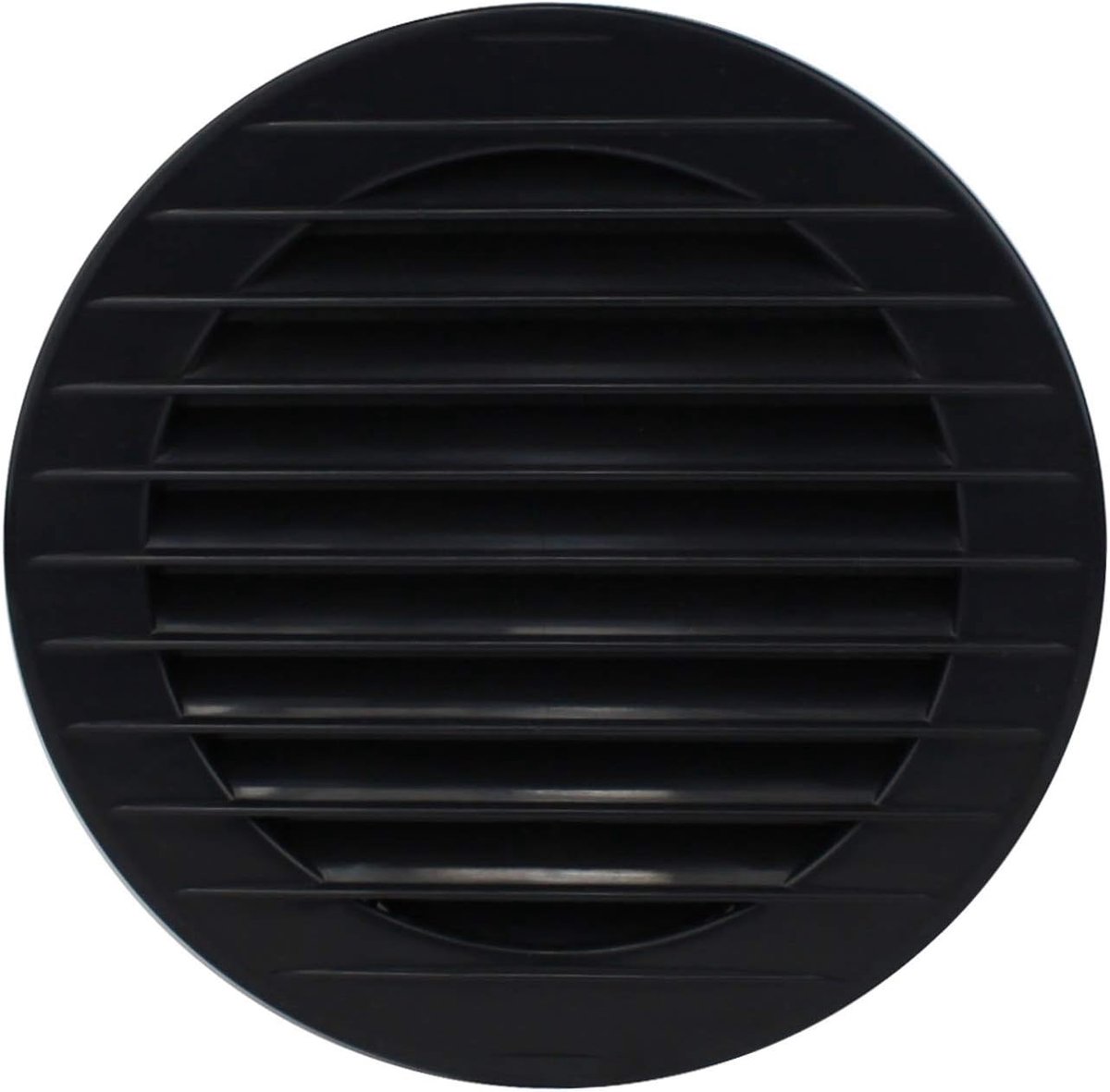 Ventilatierooster met gaas - Luchtstroom rooster - Natuurlijke ventilatie - Geïntegreerd insectenwerend - Ø 90 mm - Antraciet