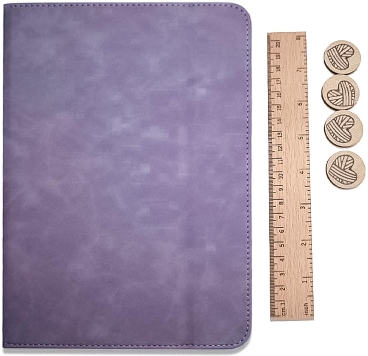 Dailygoods- Patroonhouder Opvouwbaar Ontwerp - Magnetische Kaarthouder - Gereedschapsaccessoires - Compact Formaat - Voor Haak- en Breiliefhebbers - Afmetingen 26,2 x 17,5 x 2 cm