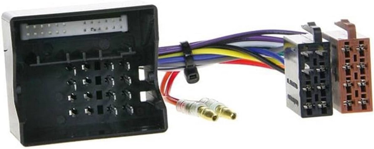 Radio Adapterkabel - Quadlock ISO Kabel - Auto Radio Vervangen - Specifiek voor Mercedes - 1 Stück - Schwarz