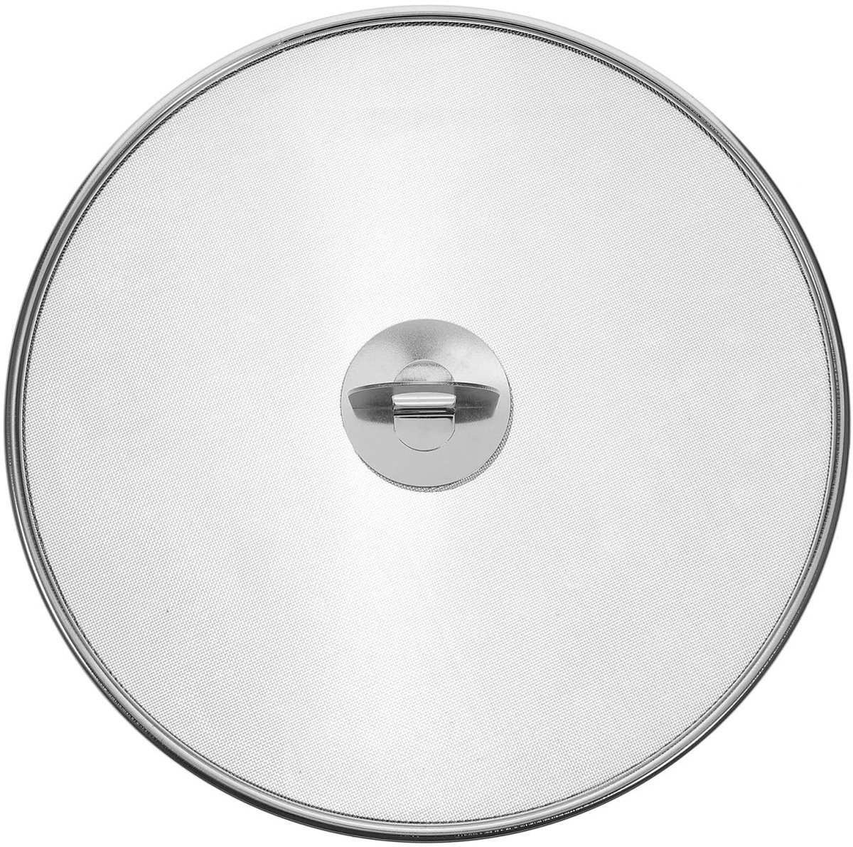 Dailygoods- Oliespuitnet 29 cm - Spatdeksel - Roestvrij staal - Spatbescherming - Vetzeef - Duurzaam ontwerp