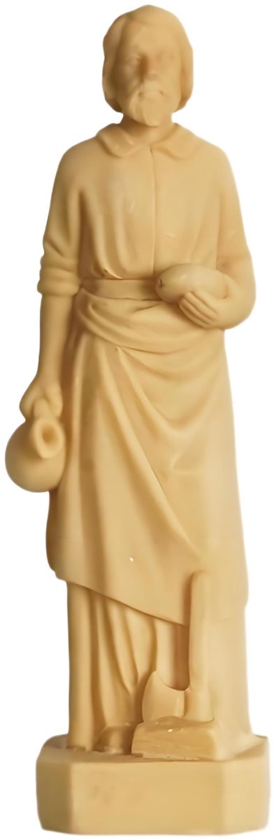 Dailygoods- Sint-Jozefbeeld voor huisverkoop - huisdecoratie - tuindecoratie - beelden - positieve energie - 6 x 3 x 3 cm