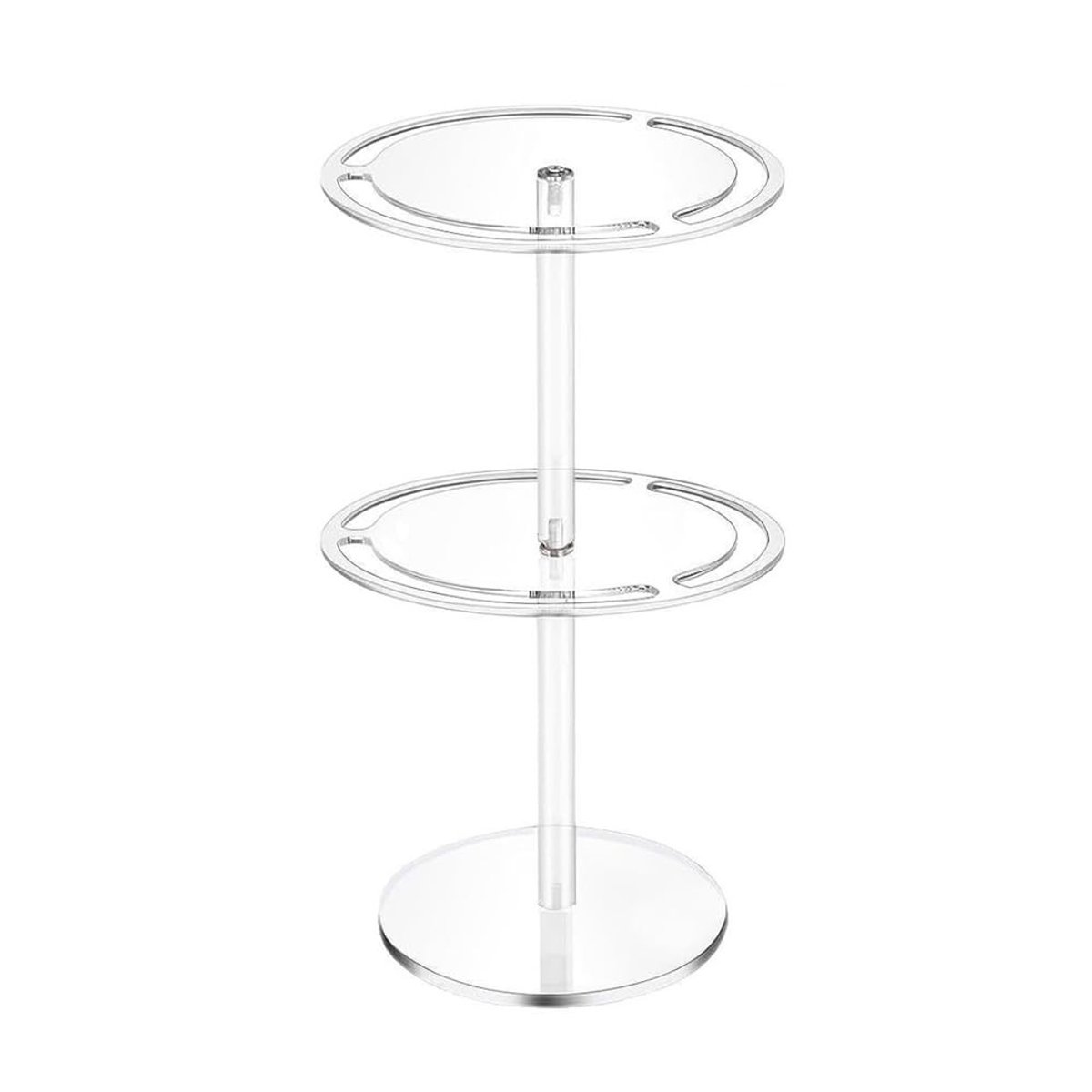 Dailygoods- Zonnebrillenhouder 360 Graden Draaibaar - Brillenrek - Acryl Glazenhouder - Zonnebrillen Organizer - Duurzaam - Transparant - Brillenstandaard