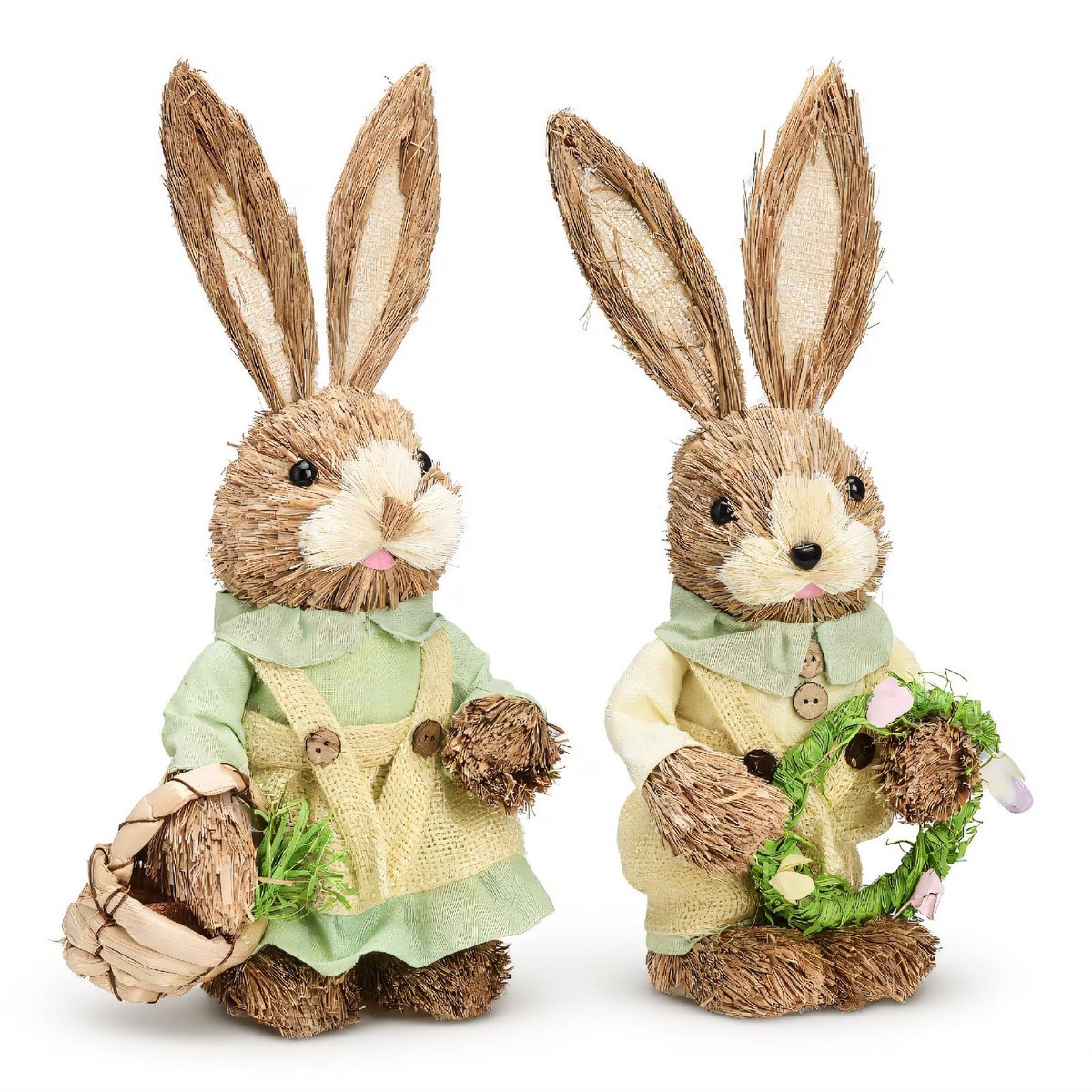 Dailygoods- Paashaasbeeldje Schattig Ontwerp - Konijnornament - Lentedecoratie - Thuisfeestdecoratie - 35 Cm - Schuimgevuld - Konijnfiguur