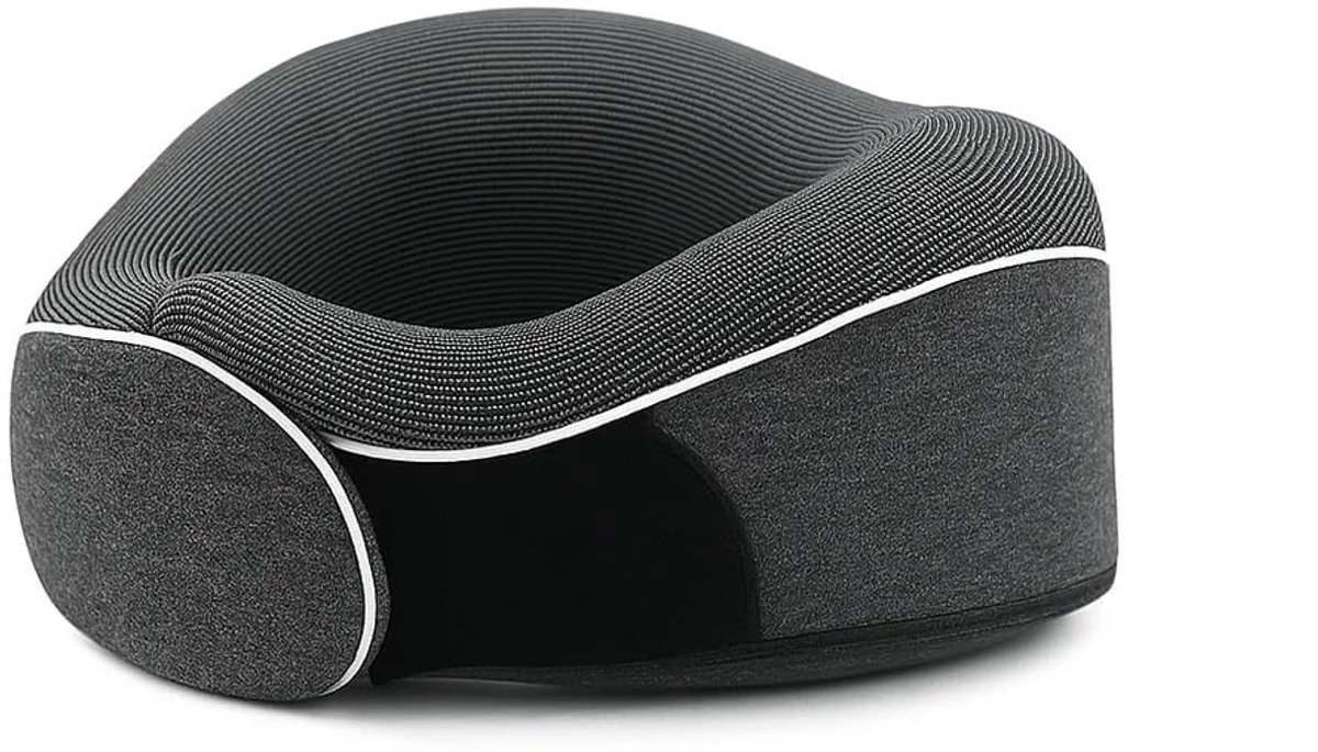 Dailygoods- Nekkussen traagschuim - Ergonomisch ontwerp - Reisnekkussen - Ondersteuning haartransplantatie - Rustgevende slaap - Optimale drukontlasting - Reiscomfortkussen