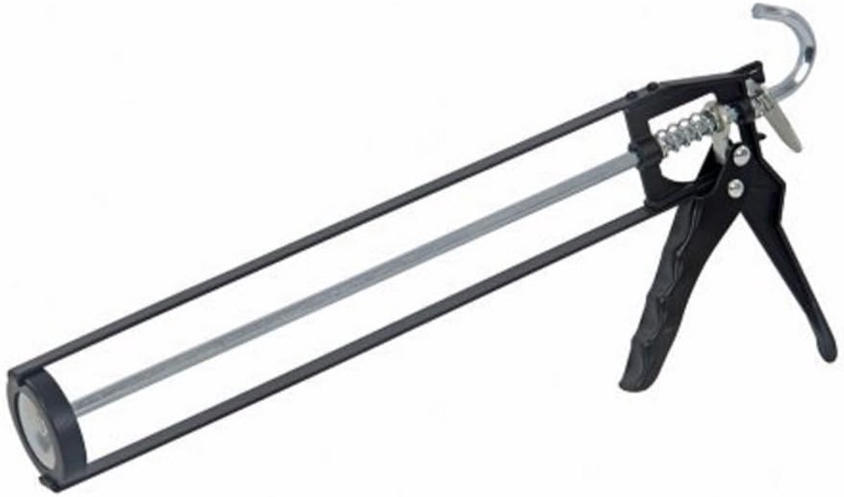 Kitpistool - Kitspuit Lijmpistool - Kit Aanbrengen - Geperst Stalen Frame - 400ml Capaciteit - Diverse Kleuren