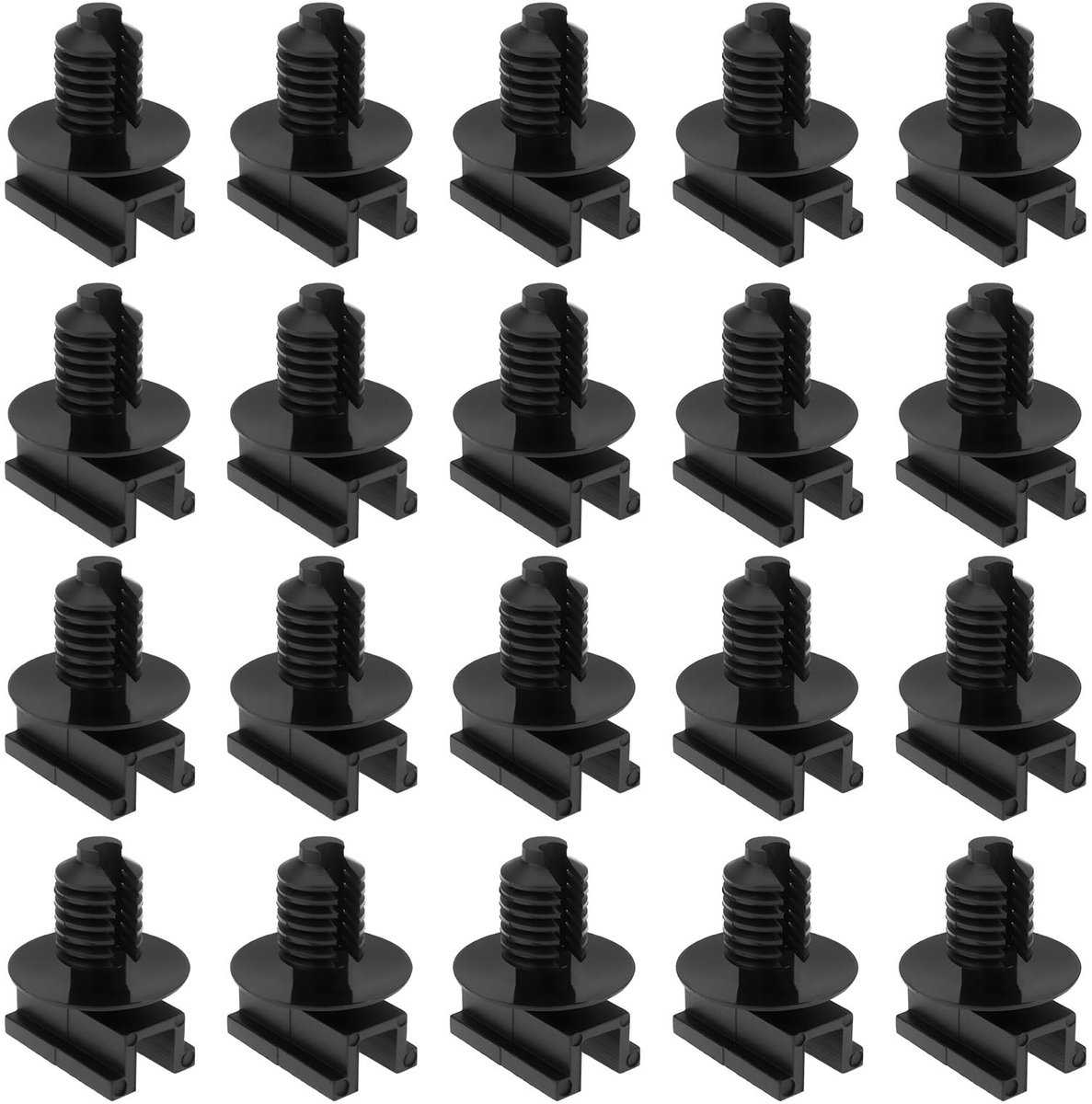 Dailygoods - 20 Stuks Connector Houders voor Ronde Gaten 7.90mm