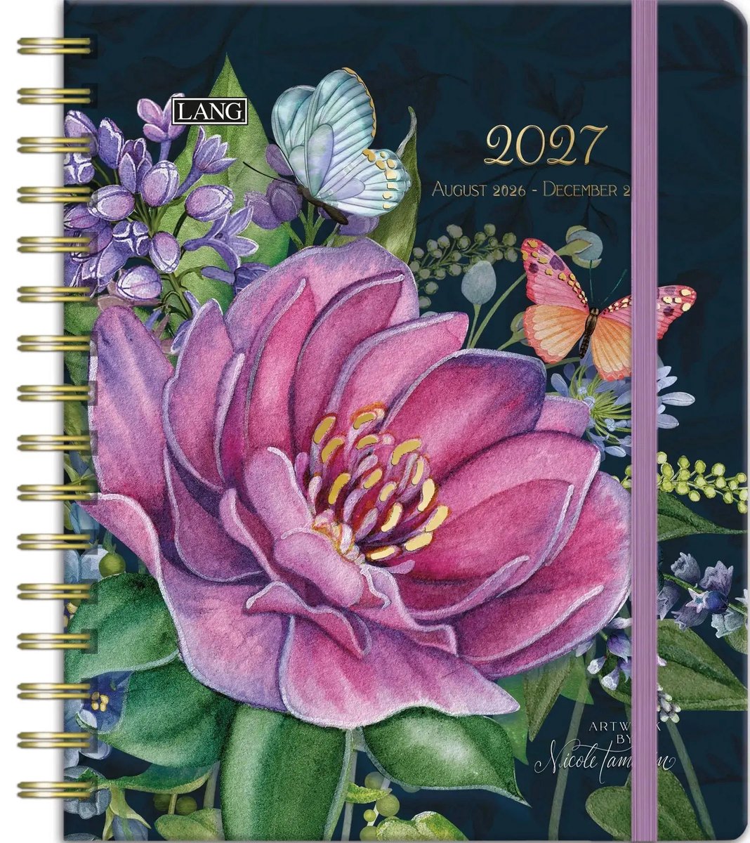 Midnight Garden Deluxe Planner 2027