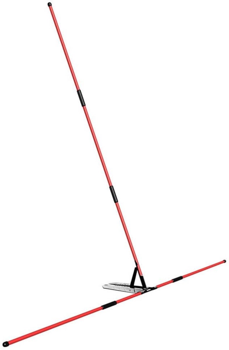 Dailygoods- Golfuitlijningsstokken Verstelbaar ontwerp - Golftrainingsmateriaal - Multifunctioneel hulpmiddel - Draagbaar - Voor beginners/professionals - Stevig materiaal - Golftraining