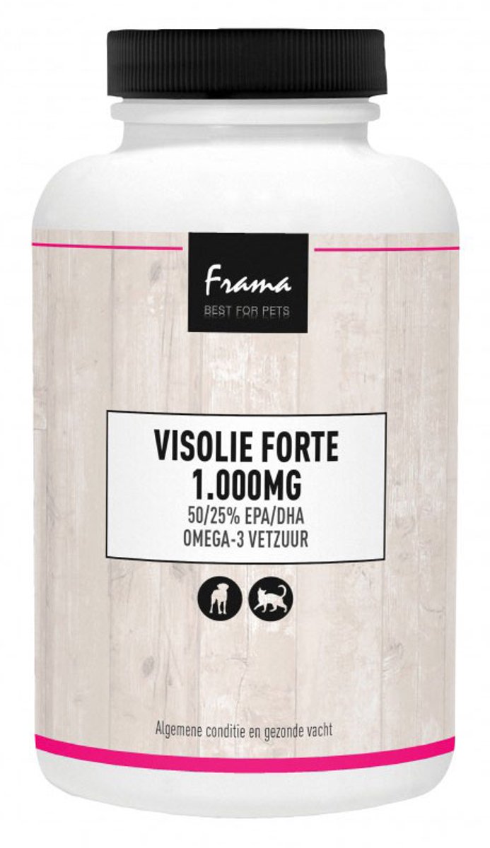 Frama Visolie 1.000mg 50/25%EPA/DHA 120 capsules - Kat