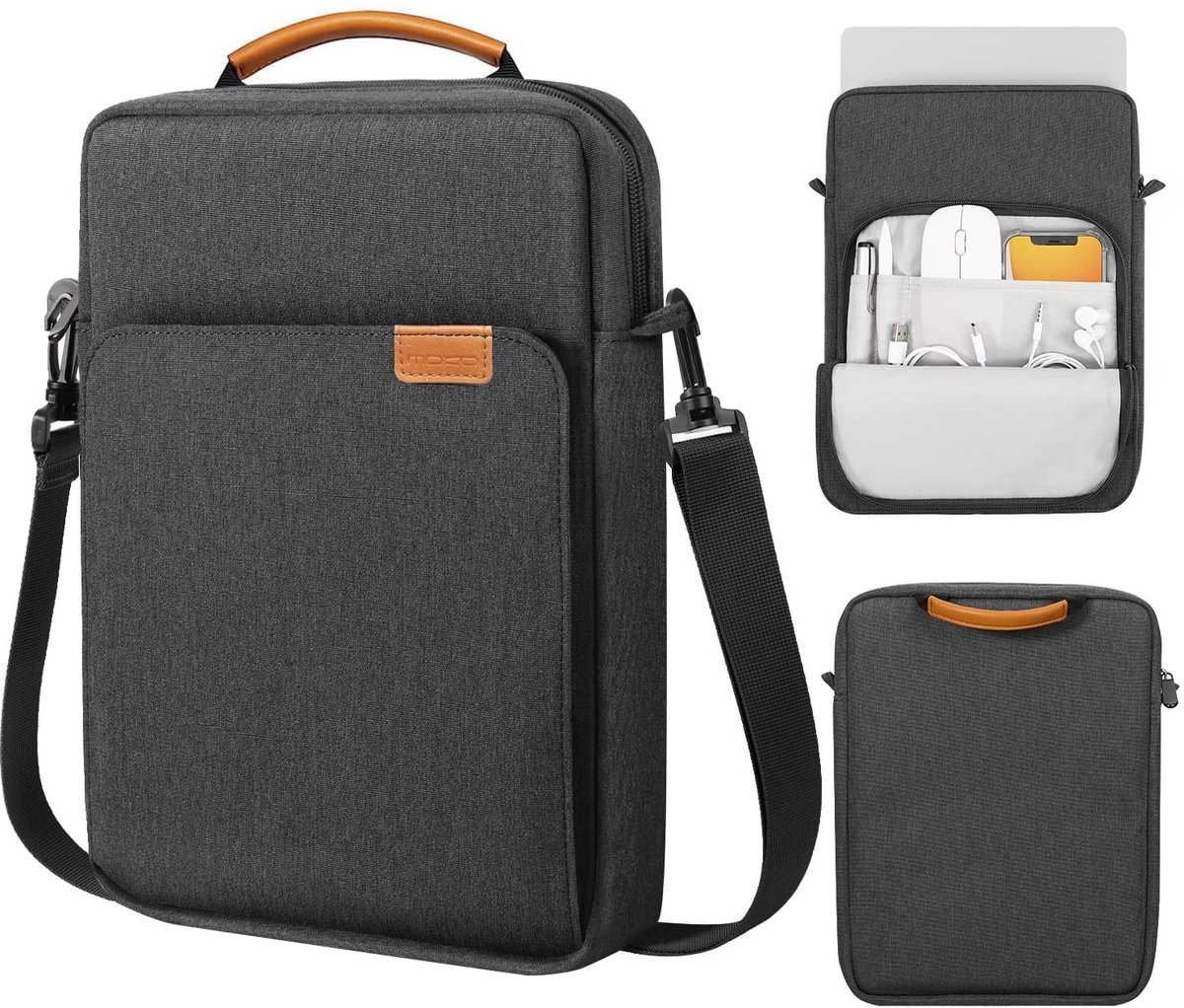 Dailygoods- Tablet Sleeve - Geschikt voor 15 inch - Waterdicht - Neat Storage - Premium Polyester - Bescherming tegen krassen - Laptoptas