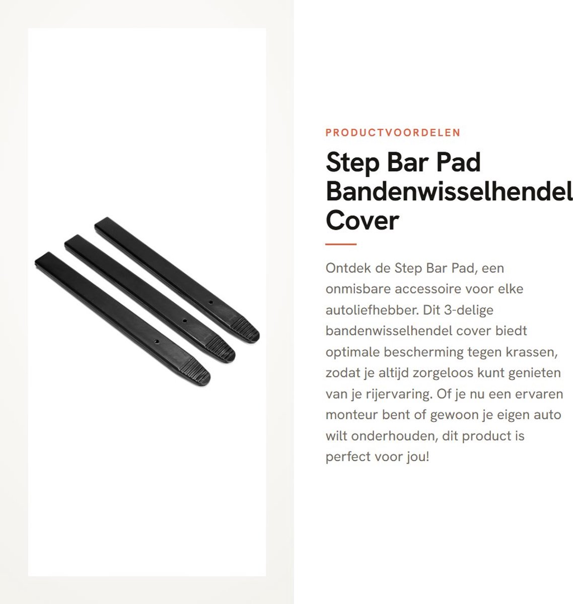 Dailygoods- Bandenwisselhendel 3-delig - Bandenwissel Cover - Krassen Bescherming - Tire Bead Lift Tool - Kwalitatief Hoogwaardig - Comfortabele Rijervaring - Bandenwisselaar