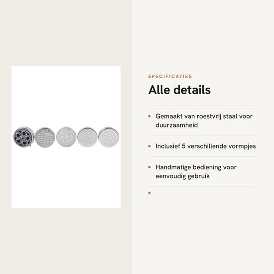 Dailygoods - Handmatige Pastamaker voor Verse Noedels van Dailygoods — afbeelding 3